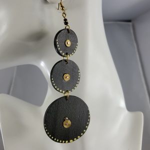 African (Kenyan) Handmade Balsa Wood Earrings